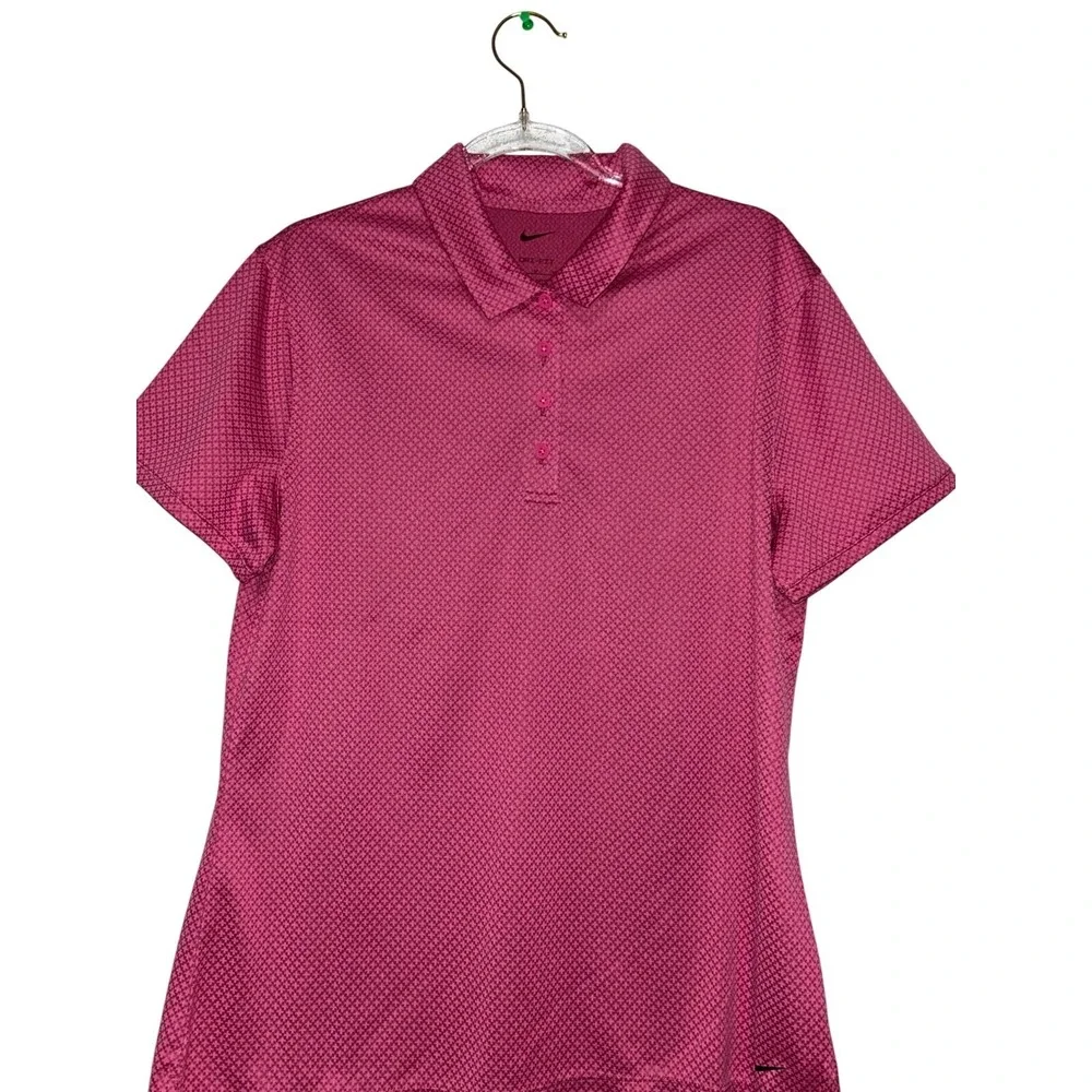 Nike Women's Dri-Fit Victory‎ Textured Golf Polo Shirt Athletic Performance